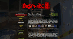 Desktop Screenshot of dzsembori.hu